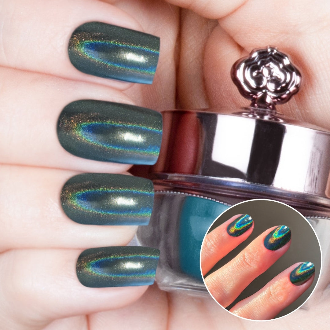 Aurora Australis - Holographic Nail Powder - By Leeanne B