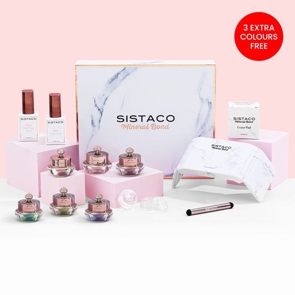 Sistaco™ Mineral Bond Nail Set (GET 3 EXTRA COLOURS FREE!)