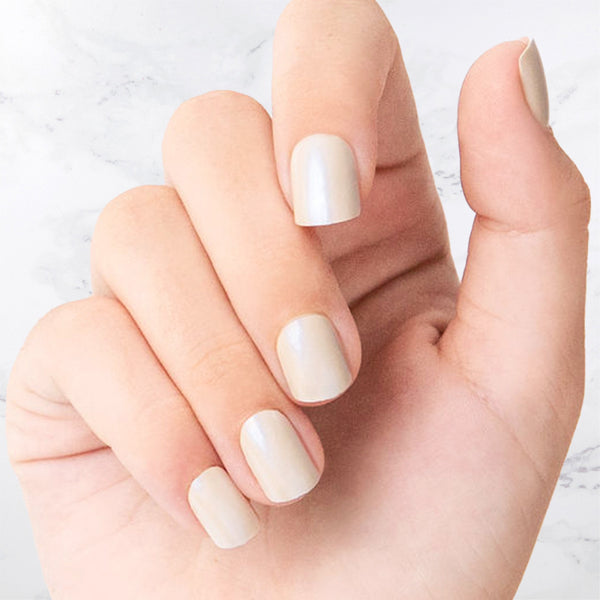 Sustainable Nails - Ivory - Square