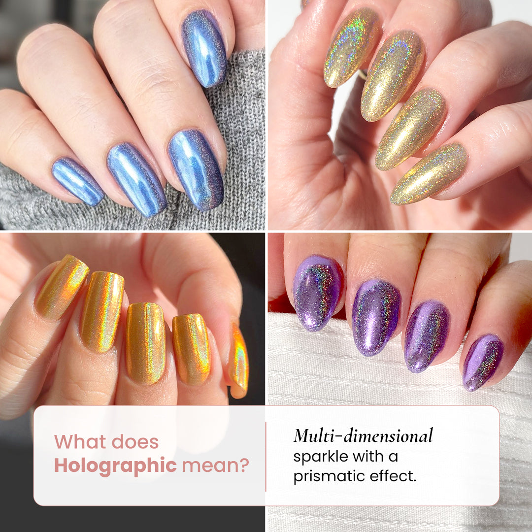 Wisteria - Holographic Nail Powder