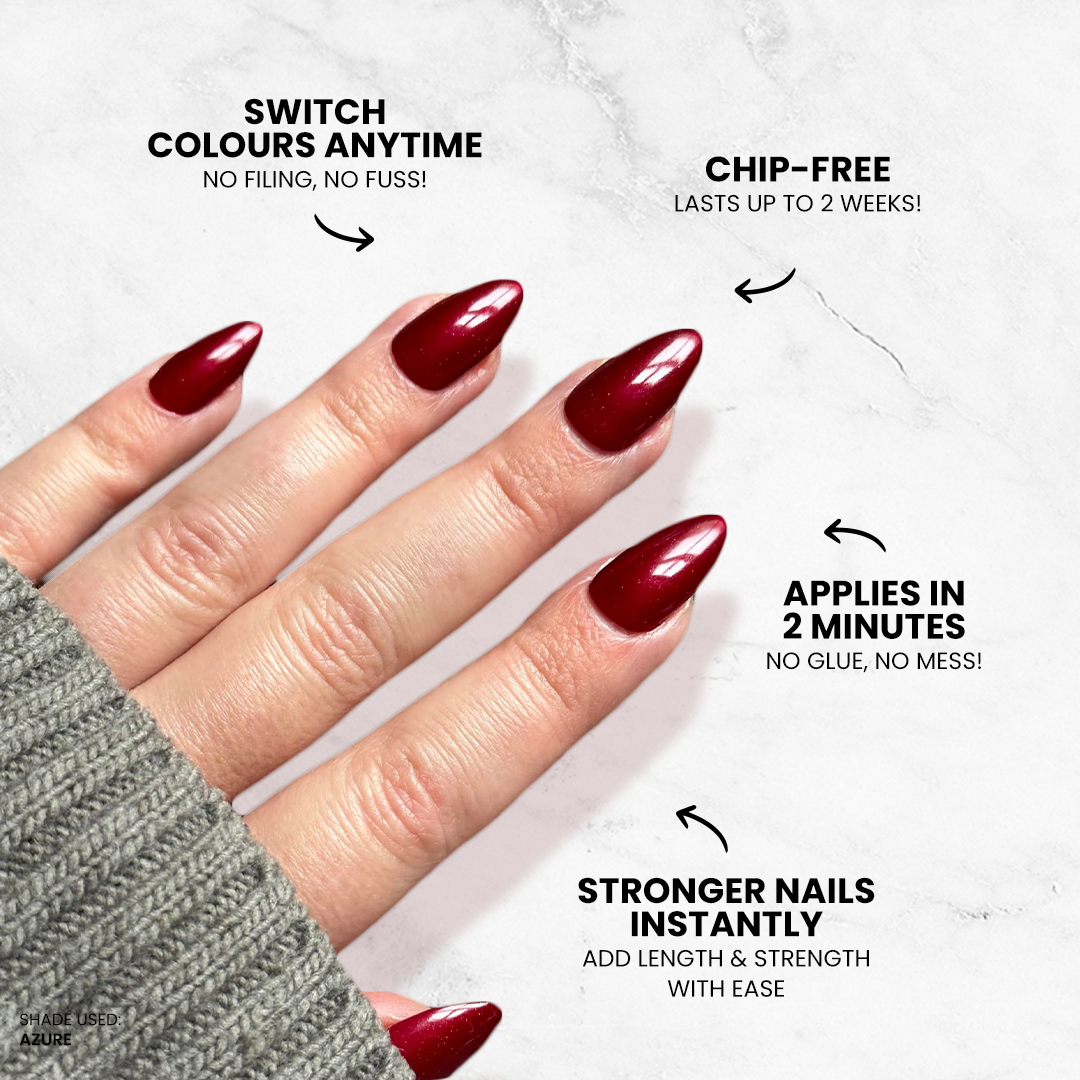 Blushing Bouquet - Oval Medium - Sustainable Nails