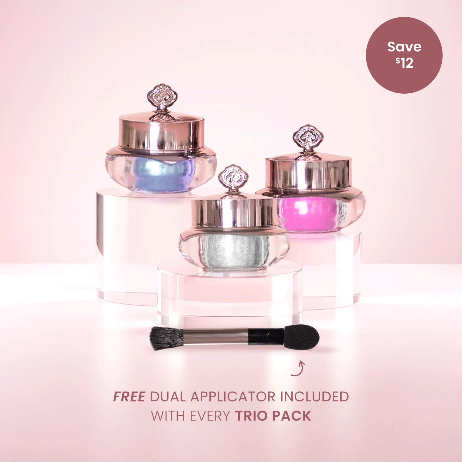 Pack Trio Poudre + APPLICATEUR OFFERT