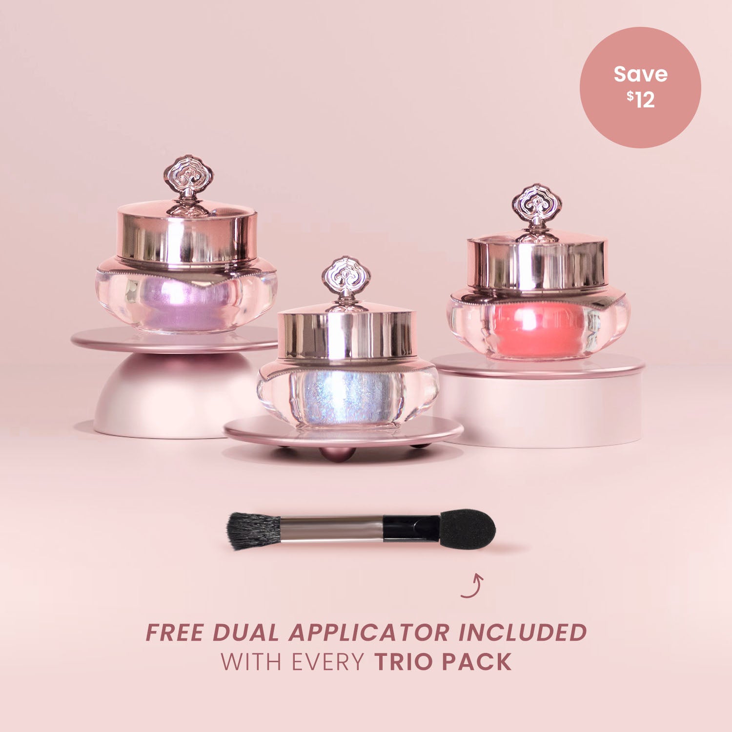 Powder Trio Pack + FREE APPLICATOR