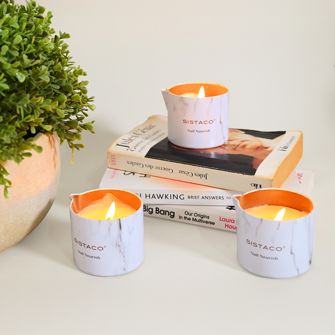 Nail Nourish Candle - Citrus Paradisi Grapefruit + Vanilla