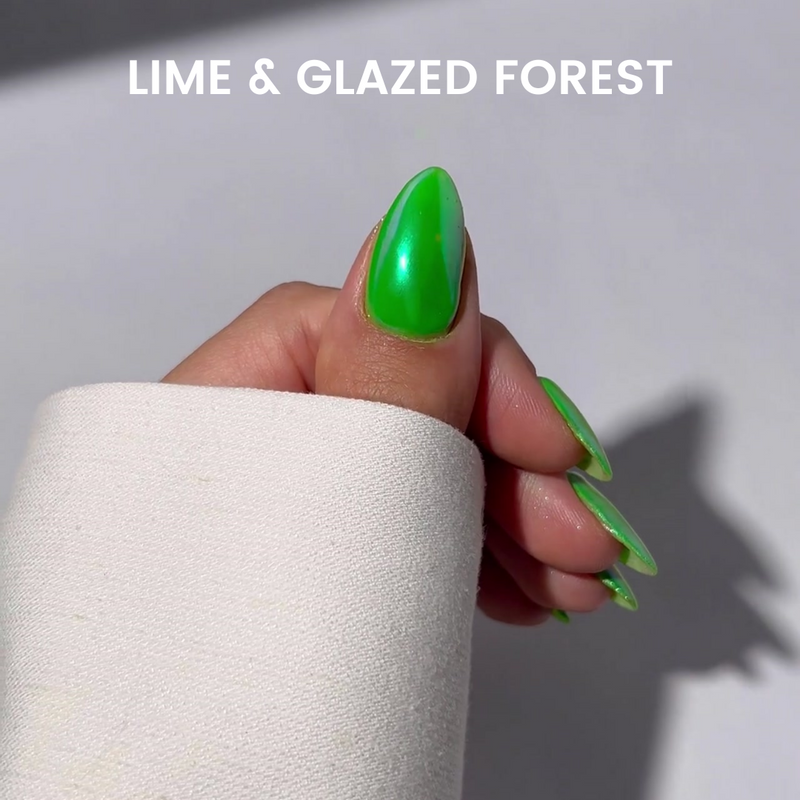 Glazed Forest - Metallic Nail Powder