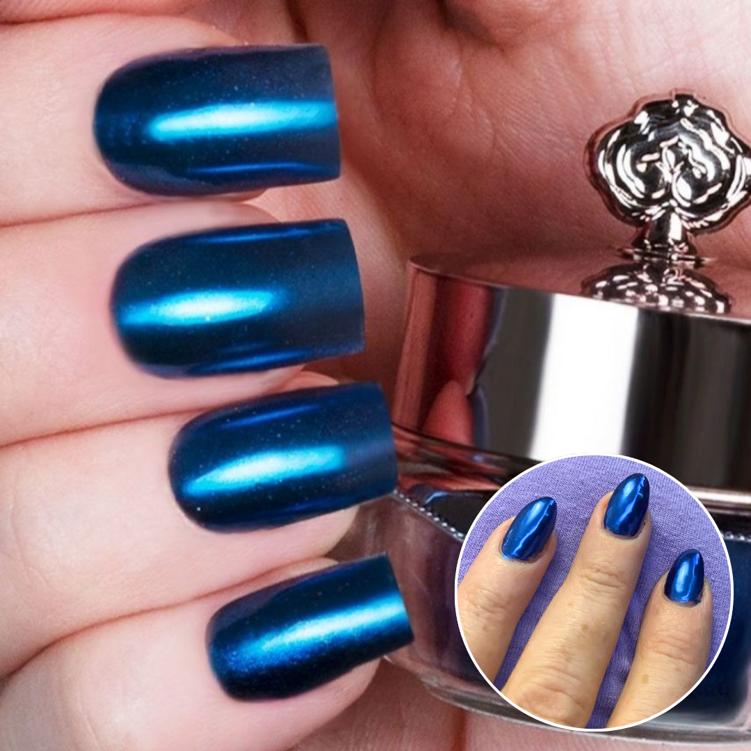 Sapphire - Metallic Nail Powder