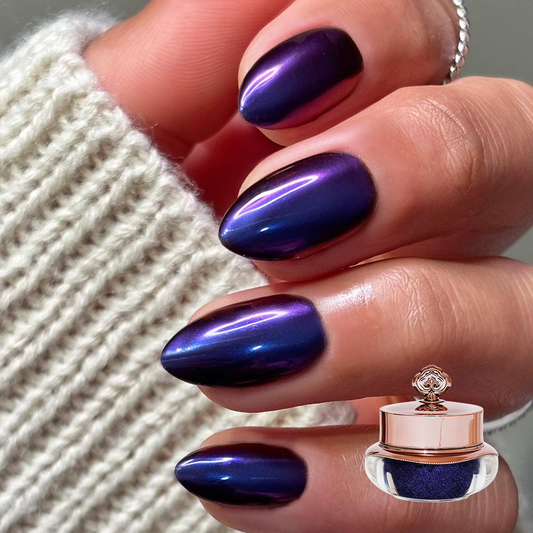 Blue Haven - Metallic Nail Powder