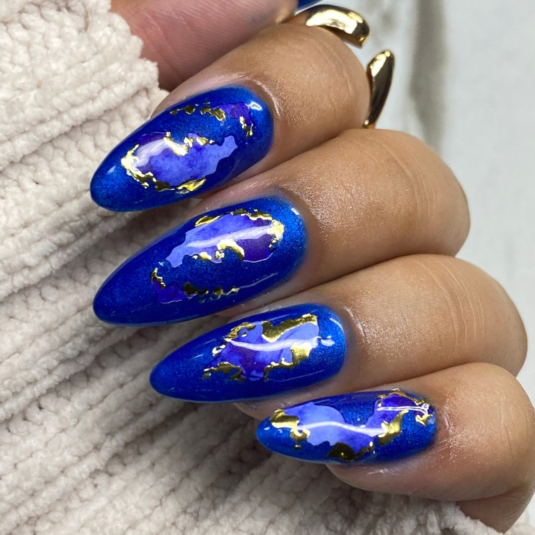 mystic nail embellishment finished manicure