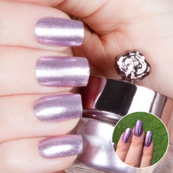 Periwinkle - Metallic Nail Powder