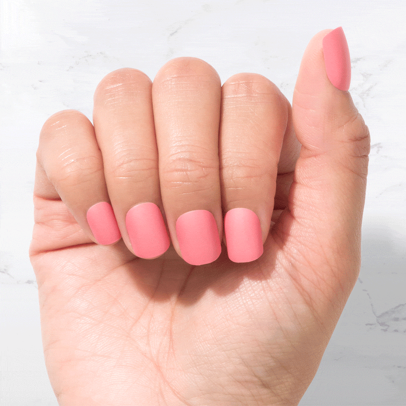 Sustainable Nails  - Paradise Pink - Square