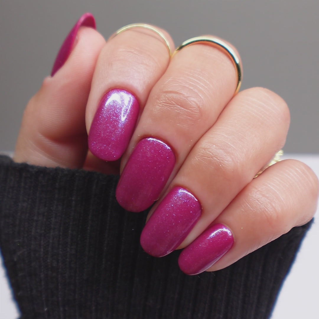 Old Mauve - Oval Sustainable Nails
