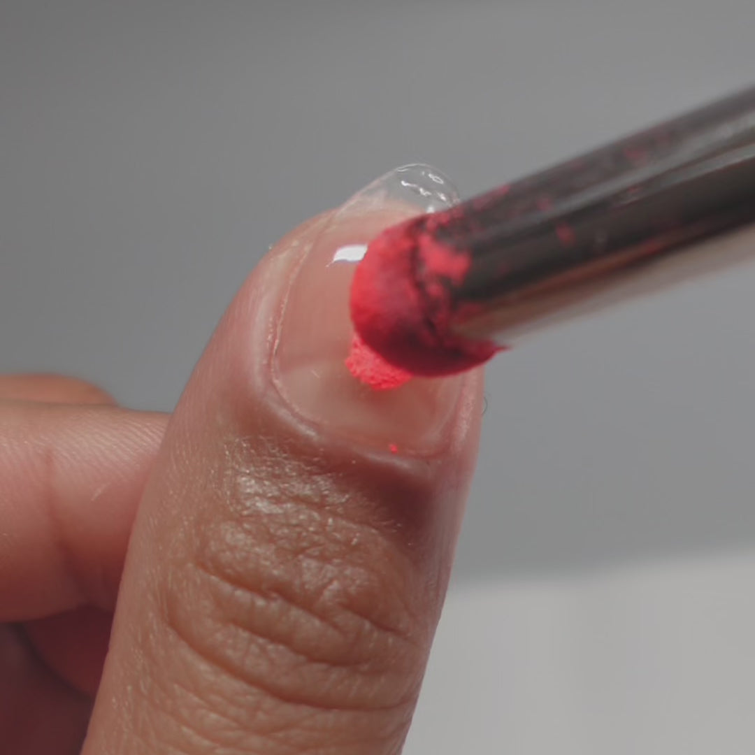 Hot Coral - Classic Neon Nail Powder