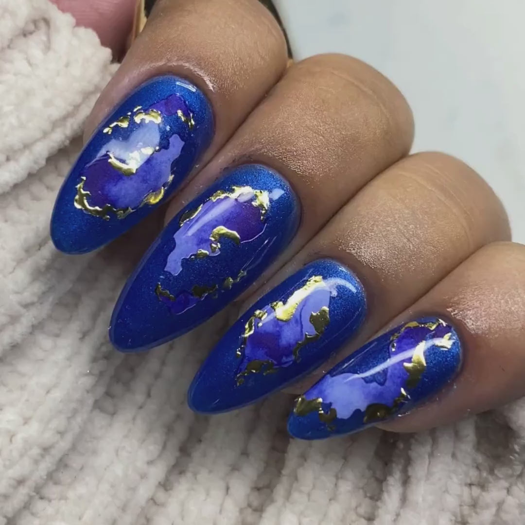 mystic nail embellishment finished manicure showcase