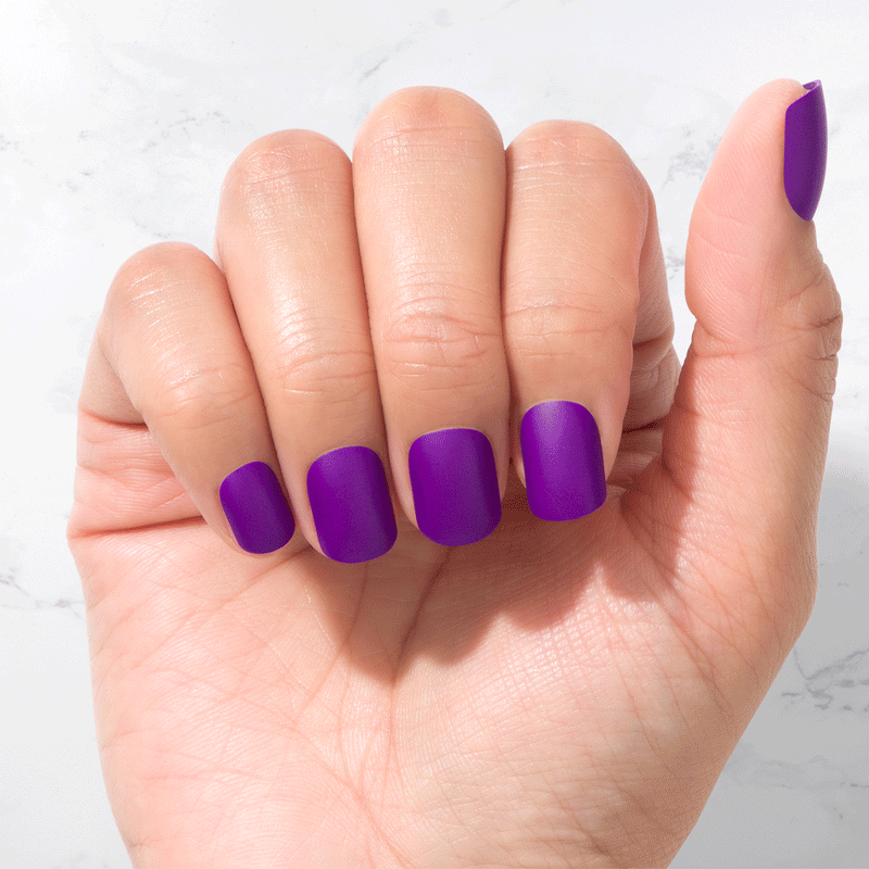 Sustainable Nails  - Purple Haze - Square