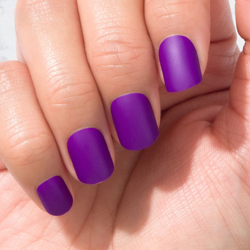 Purple Haze - Square Sustainable Nails