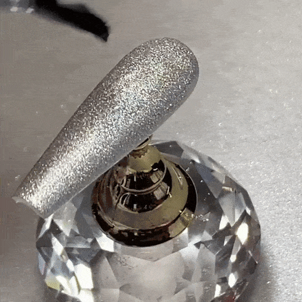 Platinum - Holographic Nail Powder.